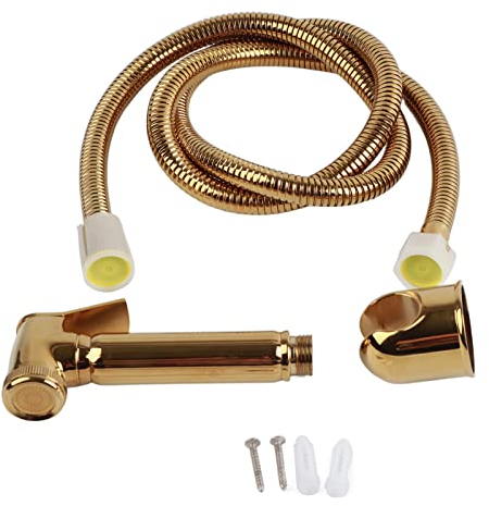Handsprühgerät, Bad Messing Gold Wandhalterung Handbrause Bidet Shattaf Sprühgerät