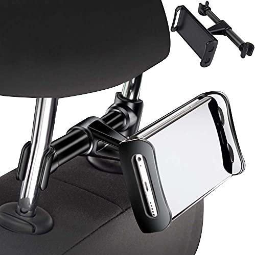 CRHRGYKB supporto cellulare auto poggiatesta,porta tablet da auto sedile posteriore,per Tablet iPad Smartphone 4,3-12'' Porta Tablet Auto