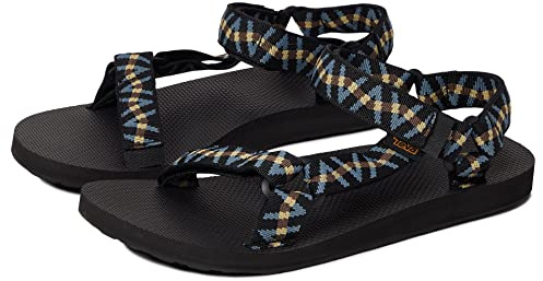 Teva Herren Original Universal Sandale, Light Show Blue Coral/Black, 42 EU