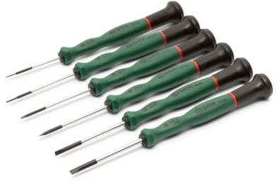 SATA ST09311SJ 6 Pz. Juego de Destornilladores Ranurados de Precisión