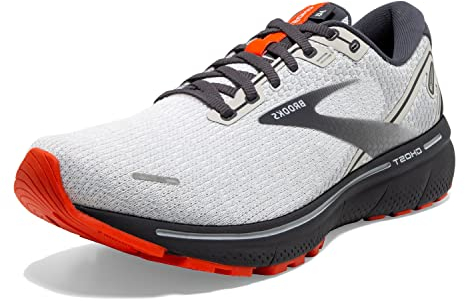 Brooks Herren Ghost 14 Neutral Laufschuh, Austern/Kirsche/Ebenholz, 46.5 EU