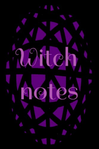Purple Witch Themed Bullet Journal: Spooky Bullet Journal 6x9 120 Pages