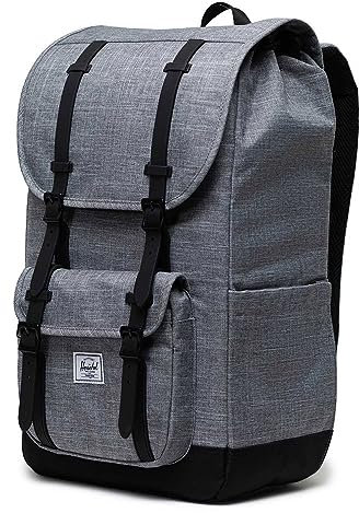 Herschel Unisex-Erwachsene Little America Backpack, Grey melé, Tek Beden