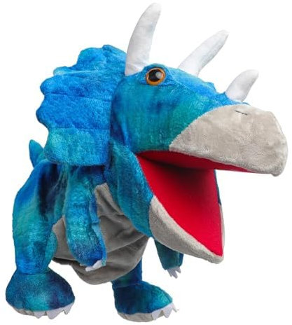Dinosaurier Handpuppen Dinosaurier Spielzeug, Dinosaurier Puppen für Kinder, Dinosaurier Kuscheltiere, Fingerpuppen, Dino Spielzeug, Plüschtier Stofftierpuppe, Dinosaurier Geschenke