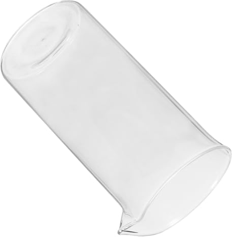 MUCKLILY Espresso Coffee Pot Beaker Cup Insulated Keep Shaped Coffee Maker Mug For Ground Beaker for Cold Drinks Juice Beaker Pitcher Jug Beaker for Press Pot Glass