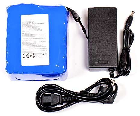 AFTERTECH BATTERIEPACK 24V 20Ah WIEDERAUFLADBARE LITHIUMBATTERIE 135x110x68mm 20000mAh 24volt 7s6p F3C3