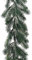 Kaemingk Künstliche Tannengirlande 1,8m x 13cm mit Spritzguss Spitzen - Wintergirlande zum Dekorieren und Basteln - Weihnachtsgirlande Kunstgirlande Dekogirlande Weihnachten - Dunkelgrün