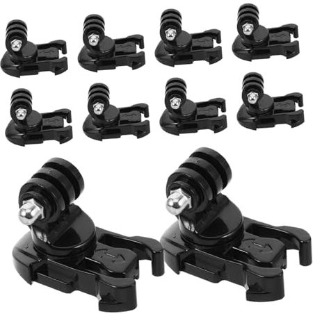 DOITOOL 10pcs Action Camera Mount Includes Suction Mount Headrest Wrist J-hook Buckle for
