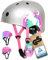 99FLIPS Skaterhelm Kinder - Scooter Helm - Skaterhelm - Kinderhelm - Größe S/M Glitter - Skateboard, Inliner, Rollschuhe, Waveboard