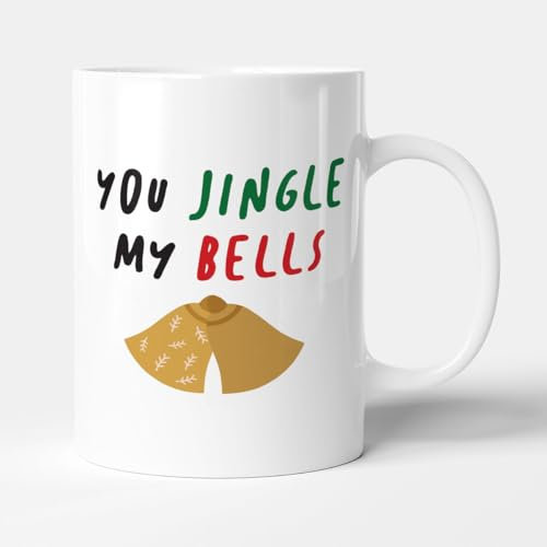 Victorian Printing Co - You Jingle My Bells - Funny Gift Christmas Anniversary Mug, Ceramic, 11fl.oz.