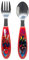 Set di 2 posate per bambini in acciaio inox composto da forchetta e cucchiaio di Spiderman