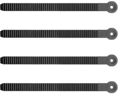 FUWIND 4 Correas para Escalera de Tobillo para Snowboard con Tornillos, Correa para Sujetar Botas de Esquí, Patines sobre Hielo