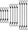 Lot de 12 Tendeurs Élastiques avec Crochets, Cordes de Fixation pour Auvent, Crochets en Métal Recouverts de Plastique, Fixation de Bagages, Tendeurs Robustes pour Vélos, Motos, Voitures, Tentes