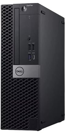 Dell FAST Optiplex 7070 SFF PC, Intel Core i7 9th Gen (8 Cores Upto 4.70Ghz), 64GB DDR4 RAM - 1TB SSD, 300Mbps USB WiFi Adapter Dongle, Windows 11 Pro OS (Renewed)