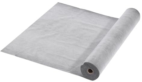 sourcing map Membrane imperméable de 10 mm en polyéthylène pour carrelage, murs de douche, sols de salle de bain, gris