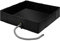 zwxqe Bac de douche pliable, base de cabine de douche extérieure, lavabo étanche portable avec trou de drainage 104 x 104 x 25 cm, idéal pour le camping, camping-car, bain pour animaux domestiques