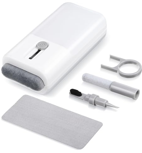 POPETPOP 2sets Cleaning Brush Electronic Cleaning Kit for Keyboards Headphones and Phones Includes Wiper Key Cap Buckle and Spray Bottle for Tech Gadget Cleaner and Screen Cleaner
