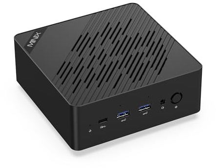 MINIX Elite ER936-AI Mini PC, AMD Ryzen AI 9 365 (10 cœurs), 32 Go DDR5-5600 MHz, 1 To PCIe 4.0 SSD, Radeon 880M, 73 TOPS AI, 4 × 8K @ 60 Hz, WiFi 6E, pour jeux, création de contenu, entreprise
