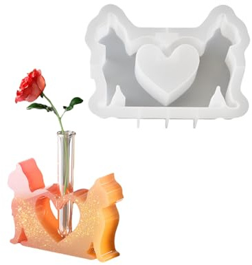 Hydroponic Plant Molds Handmade Your Own Cats Plant Stands with Silicone Flowerpot Molds Vase Mold Silicone Texture Office Desk Decoration Mold