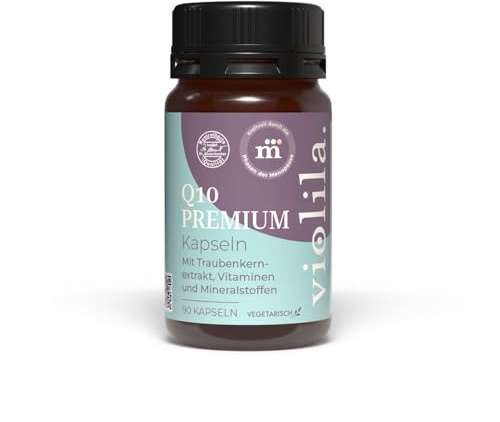 violila Q10 Premium Kapseln mit Coenzym Q10, OPC & Vitaminen | Zellschutz, Energie & Immunsystem | Für aktive Frauen in besonderen Lebensphasen | Hochdosiert & vegan | 90 Kapseln