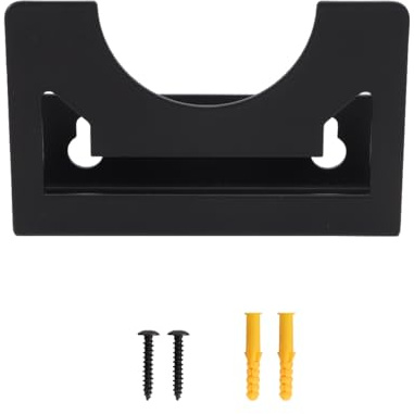 Gutol 5inch Silver Angle Grinder Wall Mount - Universal Holder with Screws(Black)