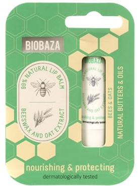 Bees & Oats Lippenbalsam 4,5 g – Pflegender Honig-Lippenbalsam