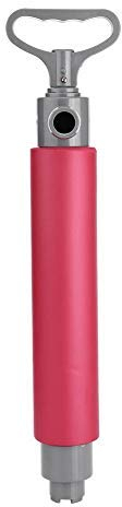 Bienpumpe Manuell,Bienpumpe,Lenzpumpe Kajak,Lenzpumpe,Lenzpumpe Manuell,Kajak Biepumpe,Ts Kajak Manuelle Wasserpumpe 46Cm Schwimmende Handpumpe Floß Kajak Kanu Boot Notüberlebens-Rettungsgerät,Rot