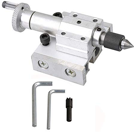 Yibuy Mini-Drehmaschinen verstellbarer Reitstock Jade Puncher Industriewerkzeug