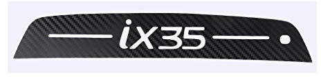 Xuniu Auto Aufkleber, Heckspoiler Kofferraum Stoßstange Bremslicht Aufkleber Carbon Für Hyundai Tucson ix35