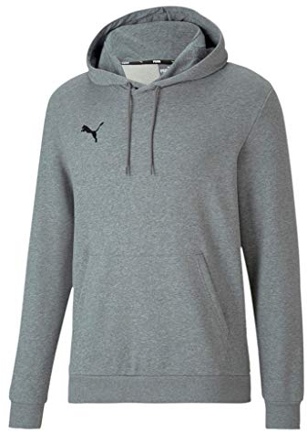 Puma Teamgoal 23 Causals Hoody Felpa, Medium Gray Heather, L Uomo