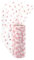 Creativery Tüll Stoff 9m x 15cm Samt Herzen Rolle transparent zum Basteln von Tüllröcken und Kostümen, Farbauswahl:rosa 148