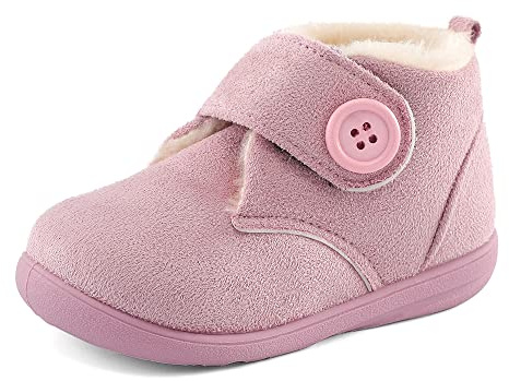 MK MATT KEELY Scarpe Invernali da Bimbo Caldi Stivaletti Neonato in Peluche Unisex-Bambini 1-4 Anni