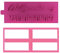 LissieLou Will You Be My Maid of Honor (US Version) Cookie Cutter and Stamp Bridal Party Icing Stamp Fondant Embosser - Pink