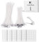 Mindful Memories Candle Wicks 60 Pcs (10cm, 15cm) with 1 Candle Wick Holder & 60 Glue Stickers, Long Lasting Pre-Waxed & Tabbed Cotton Threads with No Black Smoke for Making Candles