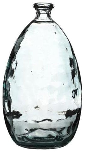 Natural Living VASE Lou 3.4 L Recycled Glass Diameter 17 cm x Height 30 cm