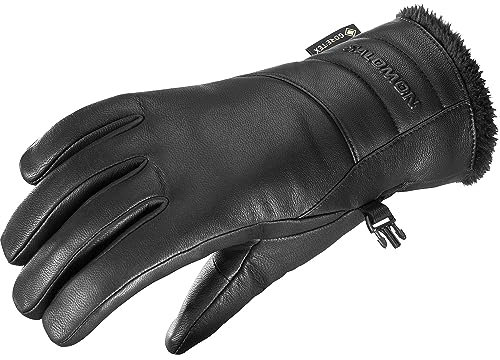 Salomon Native Gore-Tex Handschuhe Damen, Wetterschutz, Style, Einfach zu benutzen, Deep Black, M