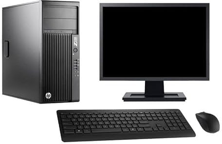 PC Tour HP Z230 Ecran 27 Intel Xeon E3-1225 V3 RAM 32Go SSD 2To Windows 10 WiFi (Reconditionné)