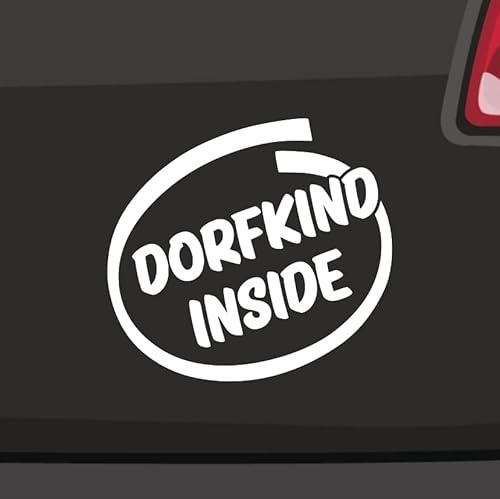 Dorfkind Inside Aufkleber -6 Größen- Wald Traktor Bienen Natur Wirtshaus Bayern