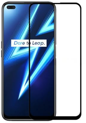 Kepuch 2 Paquetes Vidrio Templado Protector de Pantalla para OPPO Realme 6 Pro