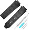 RBIPO 26mm Leder-Uhrenarmband, Wasserdichte Ersatzriemen, für Hublot Big Bang