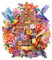 Jigfoxy Wooden Jigsaw Puzzles for Adults, Birdcage and Hummingbird Wooden Puzzles 260pcs, Unique Animal Shape Wood Puzzle, Birthday Gifts for Family Friend with wooden box(13.4 * 11.6in)