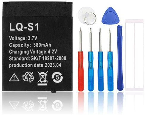 SwarKing Ersatz Akku LQ-S1 Kompatibel mit AB-S1 DJ-09 DZ09 GJD HKS-S1 FYM-M9 with Toolkit