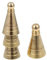Anneome 8 STK Räucherform Turm aus Messing Form zur Herstellung von Räucherkegeln Räucherstäbchen liefern DIY Räucherwerkzeug Incense Press Werkzeug Räucherstäbchenhalter Räucherformen