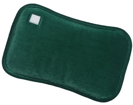 Healeved Botella De Agua Caliente Eléctrica Funda De Peluche Térmico Para De Dolores Musculares y Calambres Para y Espalda