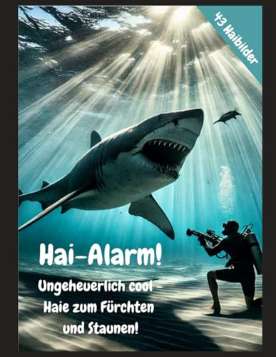 Hai-Alarm! Ungeheuerlich cool - Haie zum Fürchten und Staunen!: 43 Haibilder - von echten Räubern bis zu furchterregenden Fantasie-Haien