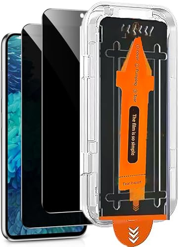 Spdymo für Samsung Galaxy S20 FE Sichtschutzfolie, [2 Stück] Anti Spy Schutzfolie Privacy Displayschutzfolie 9H Gehärtetes Glas Blickschutzfolie, Einfache Installation