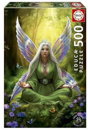 Educa - 500-teiliges Puzzle für Erwachsene | Kaiserin, Anne Stokes | Maße: 34 x 48 cm | Ab 11 Jahren (20542)