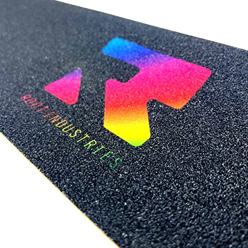 Root Industries Stunt-Scooter Griptape I Kinder I Tret I Roller I Anti Rutsch I Schmierbel Papier I + Fantic26 Sticker (Rainbow)