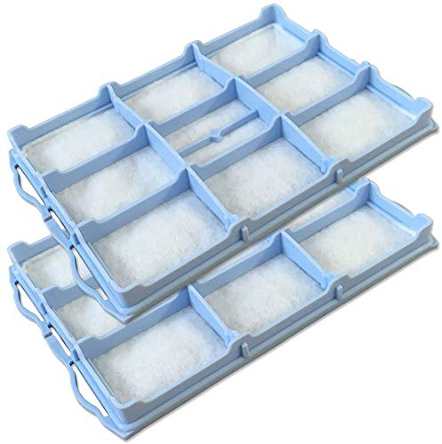 PakTrade Set - 2X Motorschutzfilter geeignet für Siemens Synchropower 1800W parquet VS06G1824/03