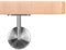 Handlauf Holzhandlauf VKT 42 x 42 mm Wandhandlauf deutsches Ahorn Halter rund 40 cm 2 Halter